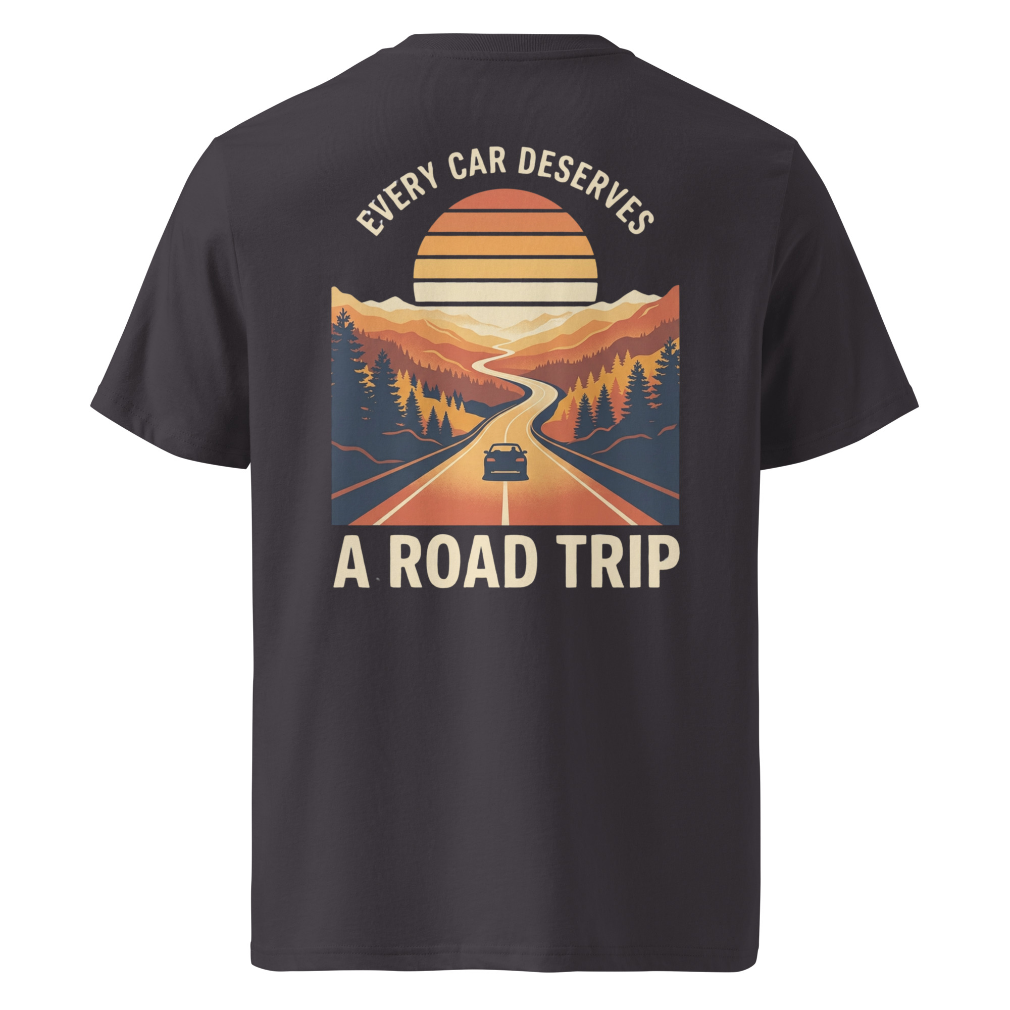 Every Car Deserves a Road Trip Puuvillane T-särk - Image 8