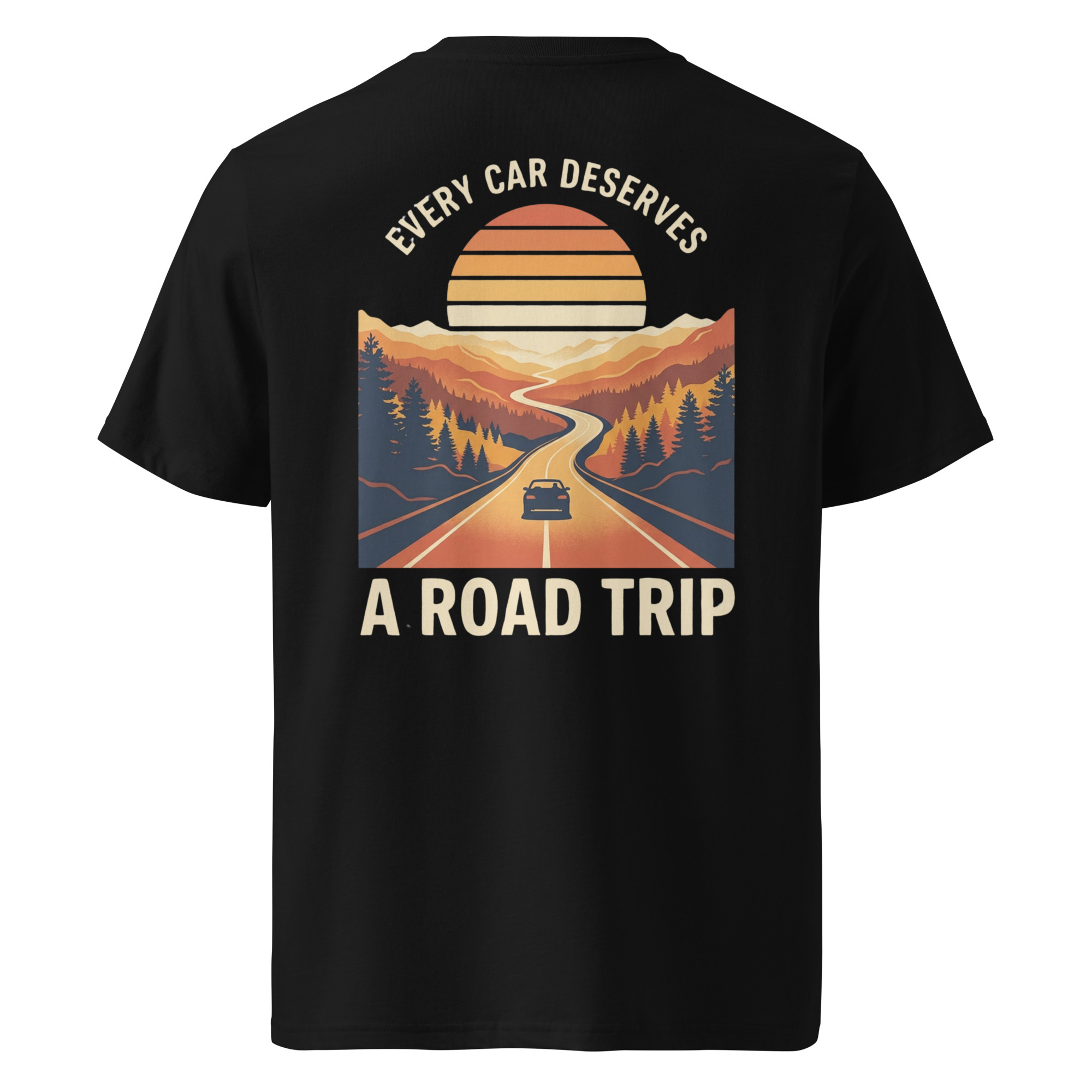 Every Car Deserves a Road Trip Puuvillane T-särk - Image 2