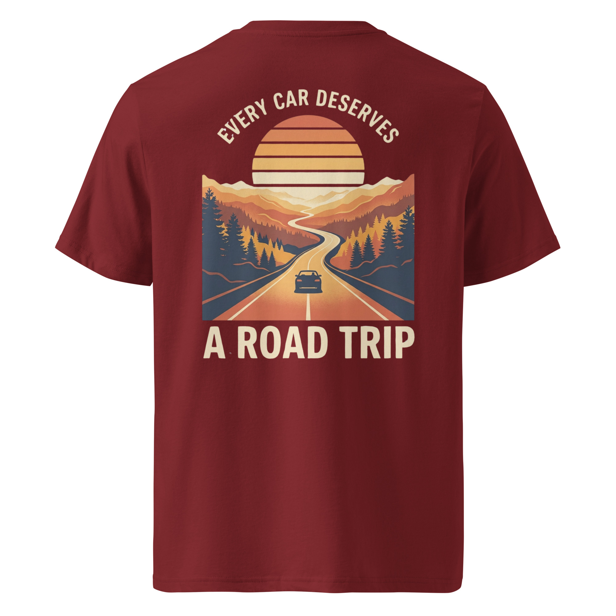 Every Car Deserves a Road Trip Puuvillane T-särk - Image 10