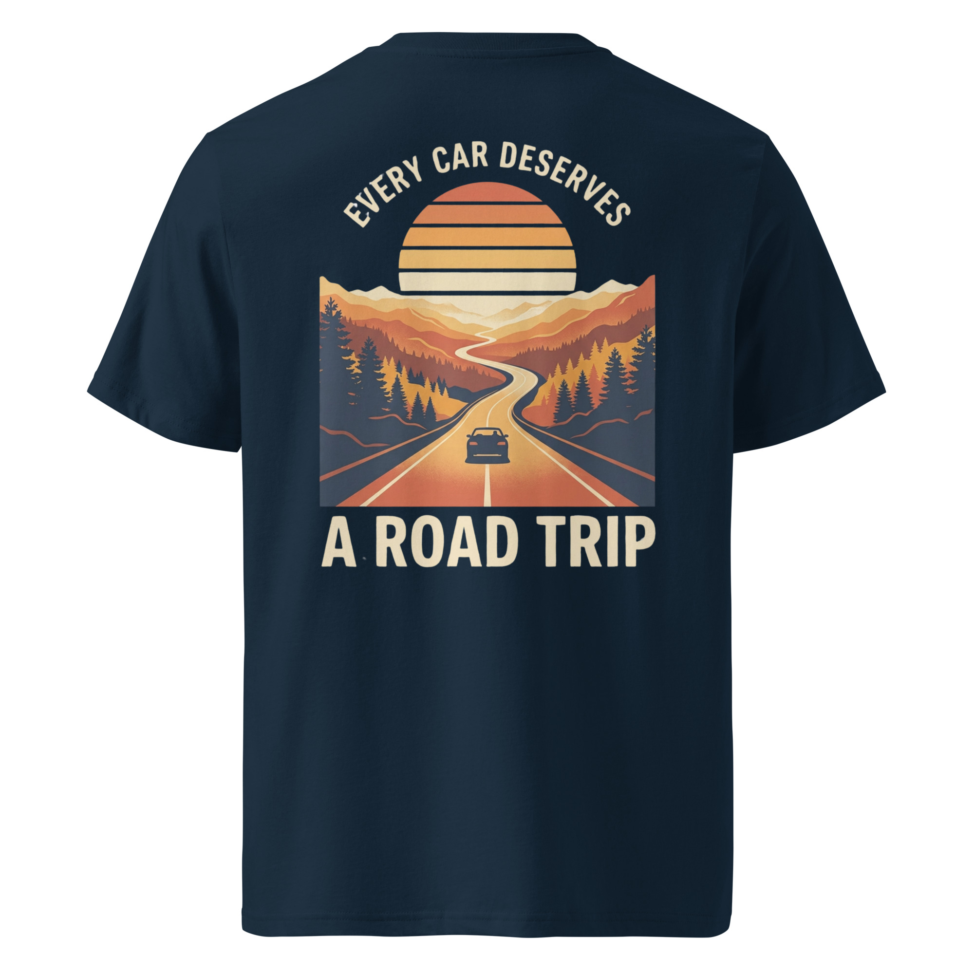 Every Car Deserves a Road Trip Puuvillane T-särk - Image 4