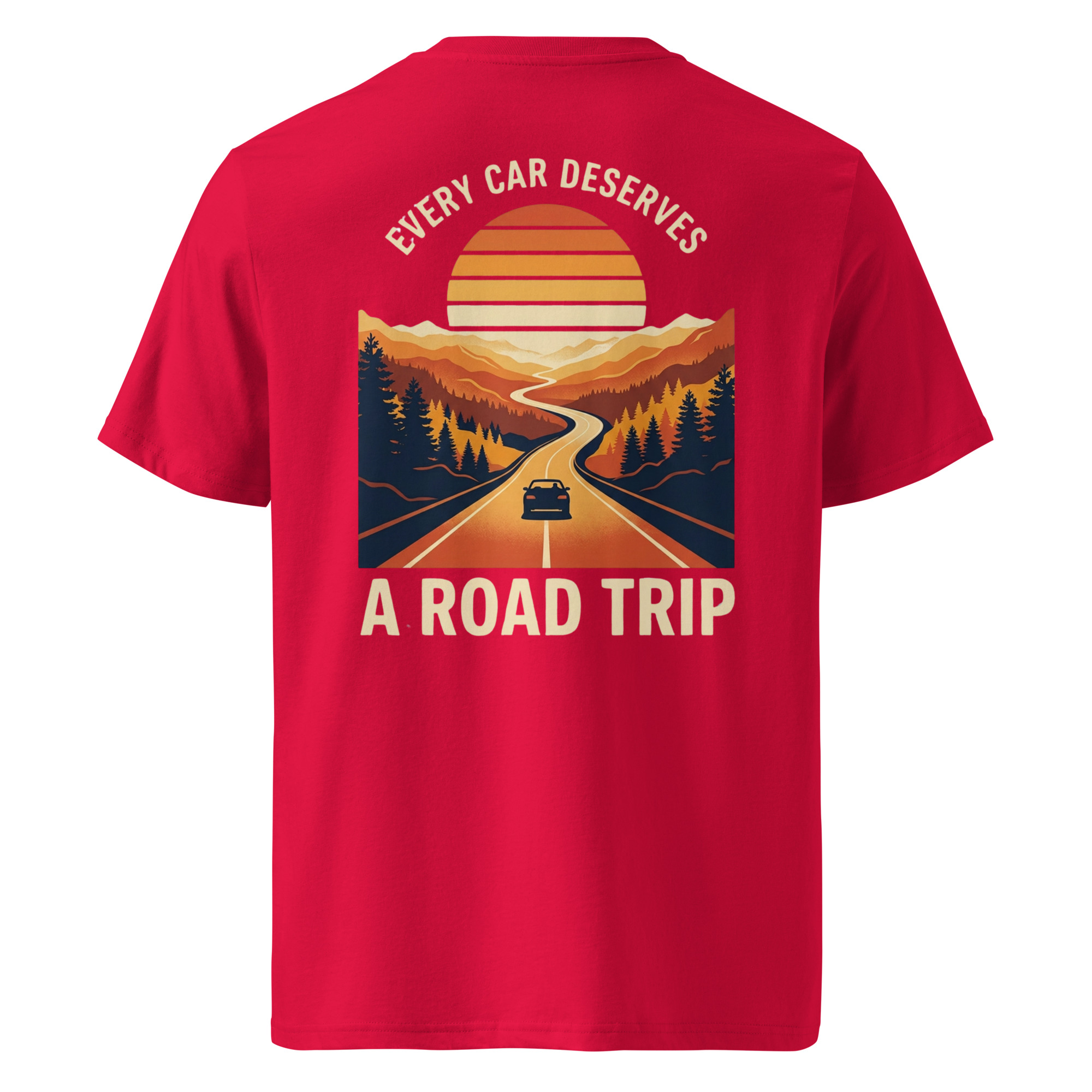 Every Car Deserves a Road Trip Puuvillane T-särk - Image 6