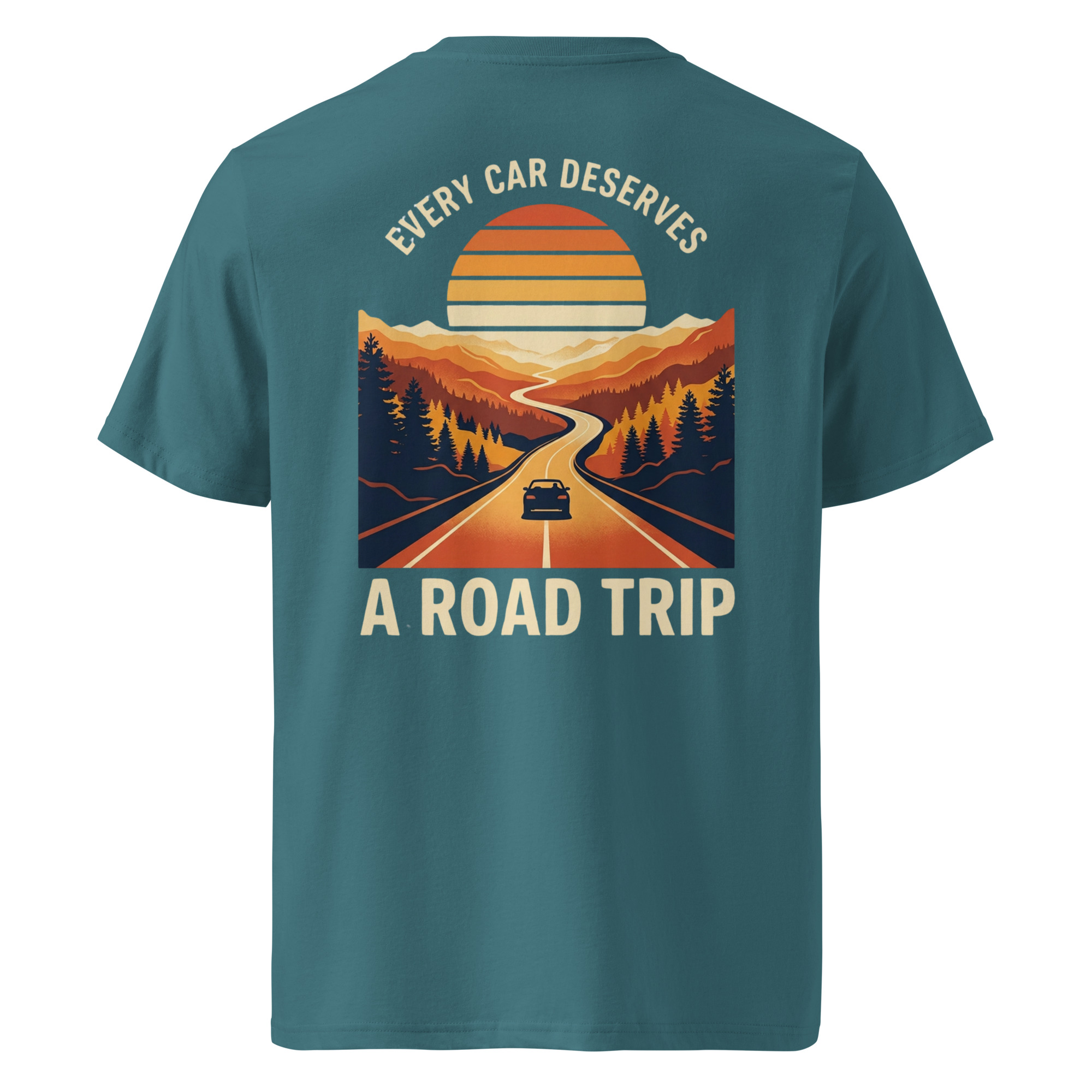 Every Car Deserves a Road Trip Puuvillane T-särk - Image 12